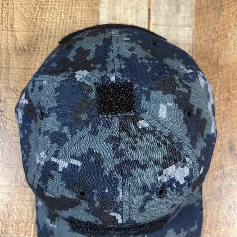 TruSpec Men's Digital Camo One Size Baseball Cap Hat Hook and Loop Outdoor